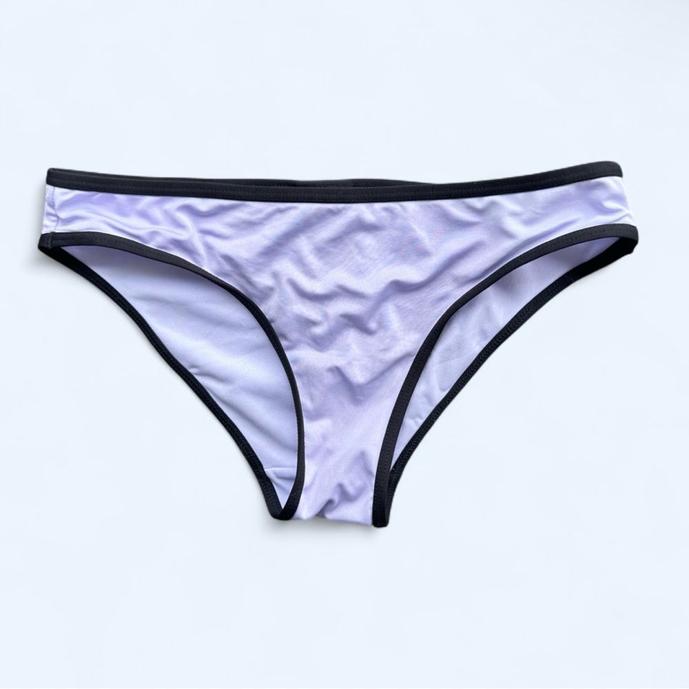 H&M Bikini Bottom in Purple/Black Size 2